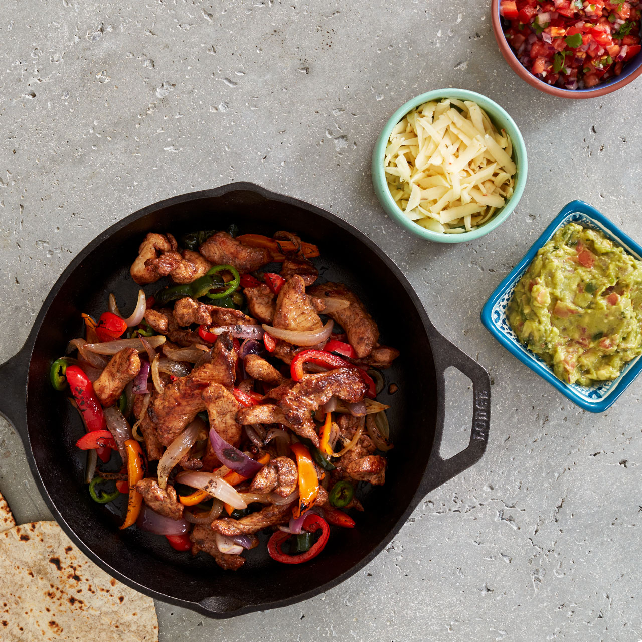 Ground Turkey Fajita Sheet Pan Nachos Shady Brook Farms