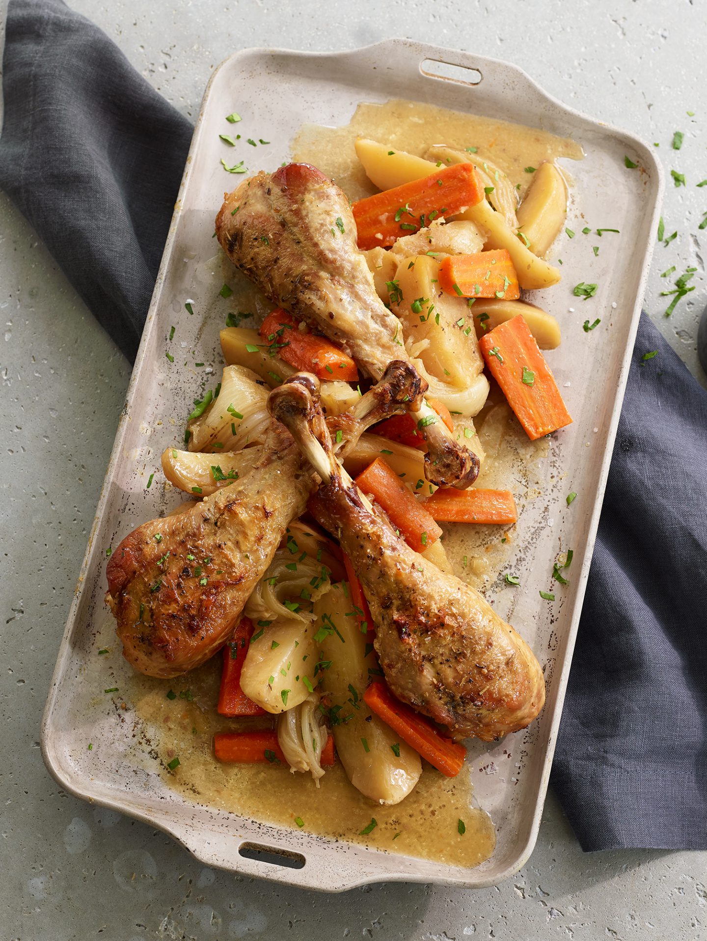 Slow Cooker Turkey Drumsticks Recipe Shady Brook Farms