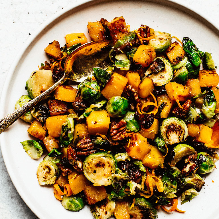Brussel Sprouts and Butternut Squash