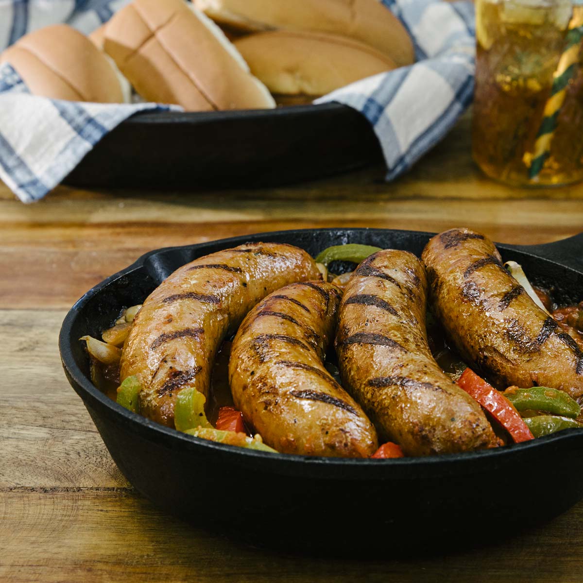 Sweet Italian Turkey Sausage And Peppers Shady Brook Farms