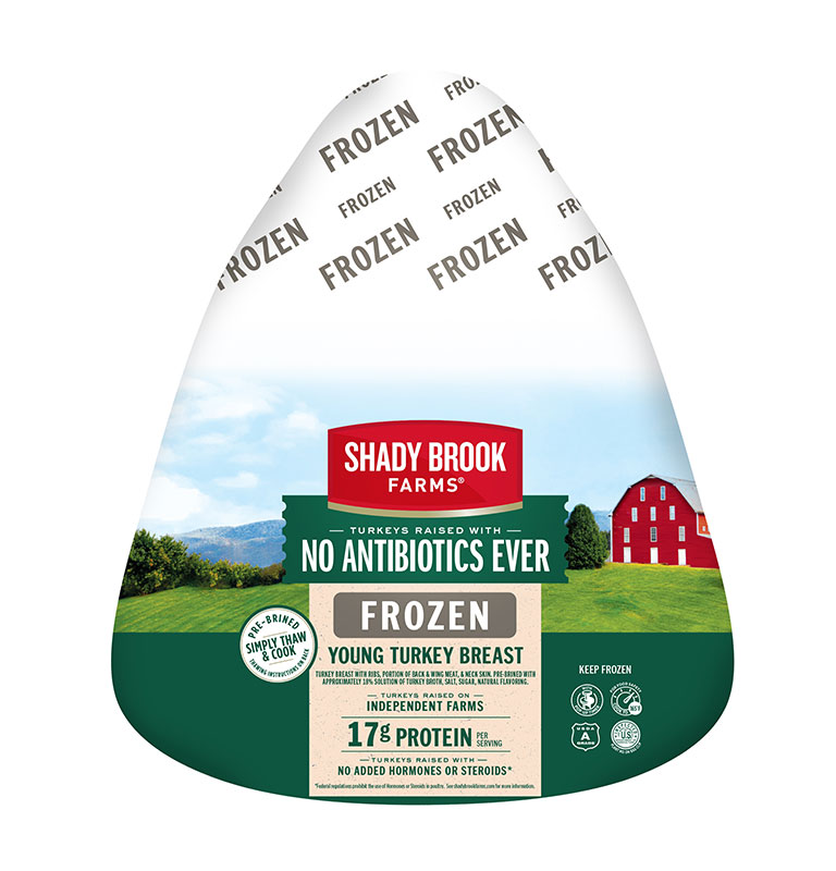 No Antibiotics Ever Frozen Young Bone-In Turkey Breast