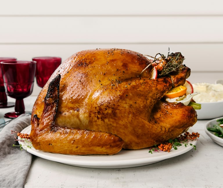 whole roast turkey